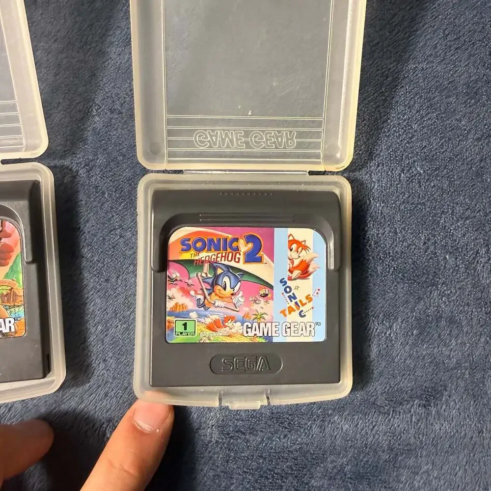 Lot of 5 Sega Game Gear Games: Sonic 2, Super Monaco GP, The Lion King, TaleSpin